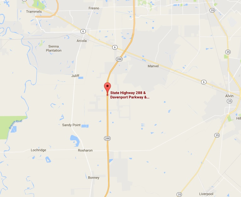 Fatal accident on Hwy. 288 in Brazoria County